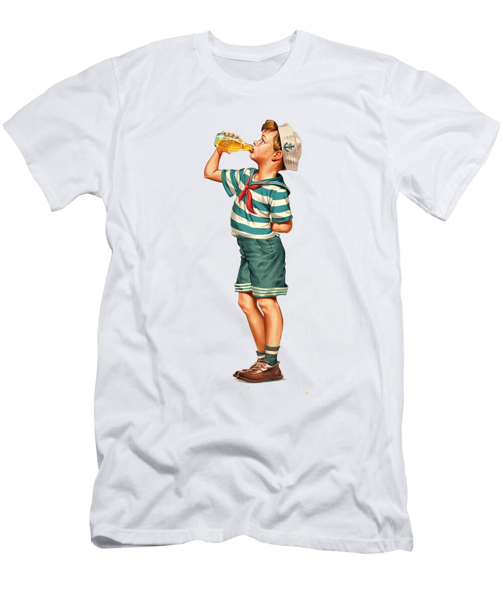 Drink Up Sailor Reinvintaged T-Shirt