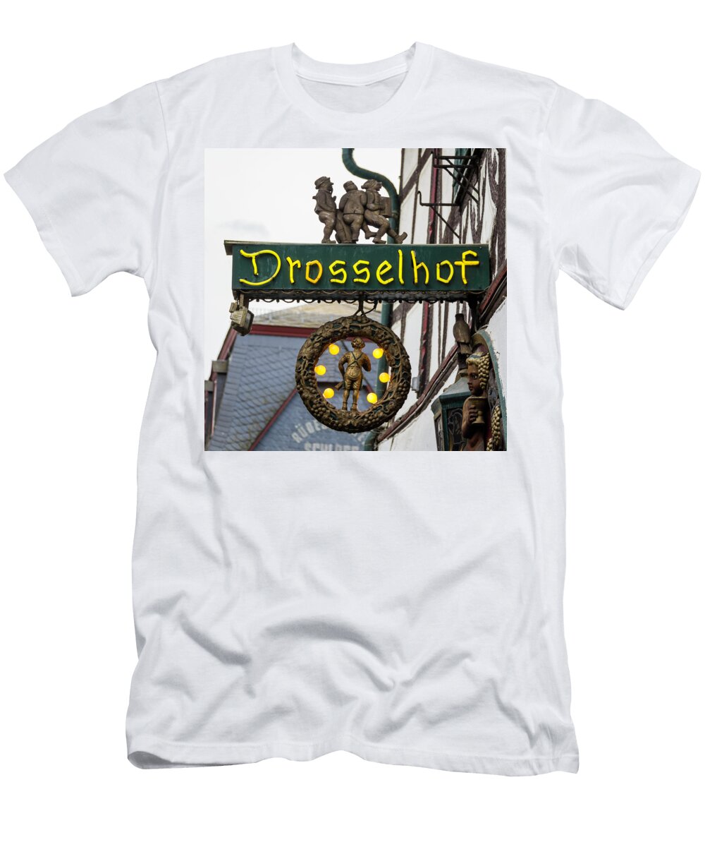 Drosselhof Neon Sign Teresa Mucha T-Shirt