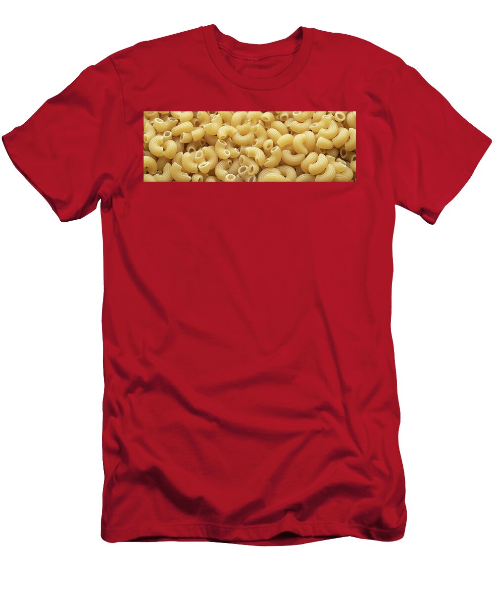 Dry Elbow Pasta Panorama Steve Gadomski T-Shirt