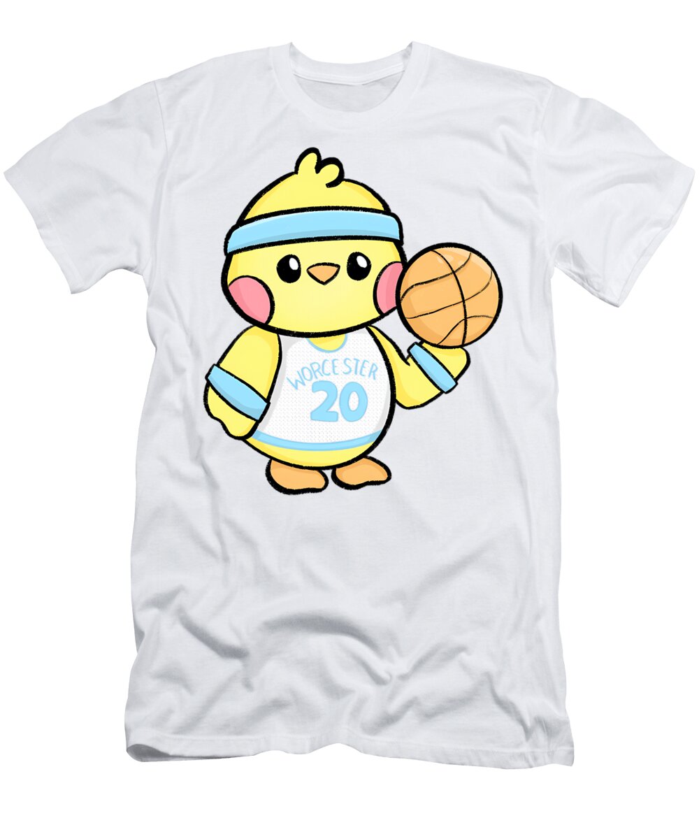 Duck Dressed As a Basketball Player Quang Vu T-Shirt