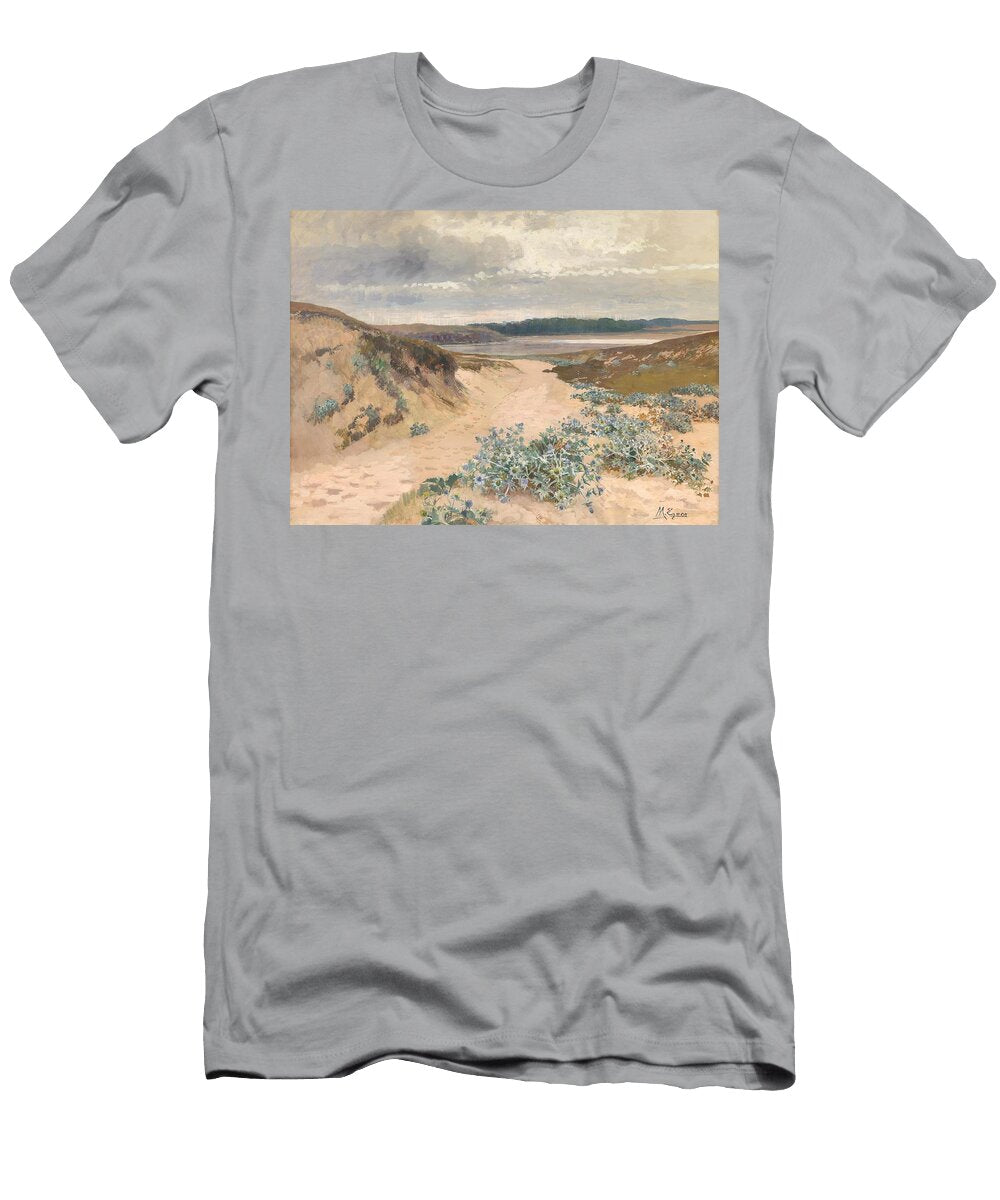 Dunenlandschaft in Der Bretagne Marie Egner Austrian T-Shirt