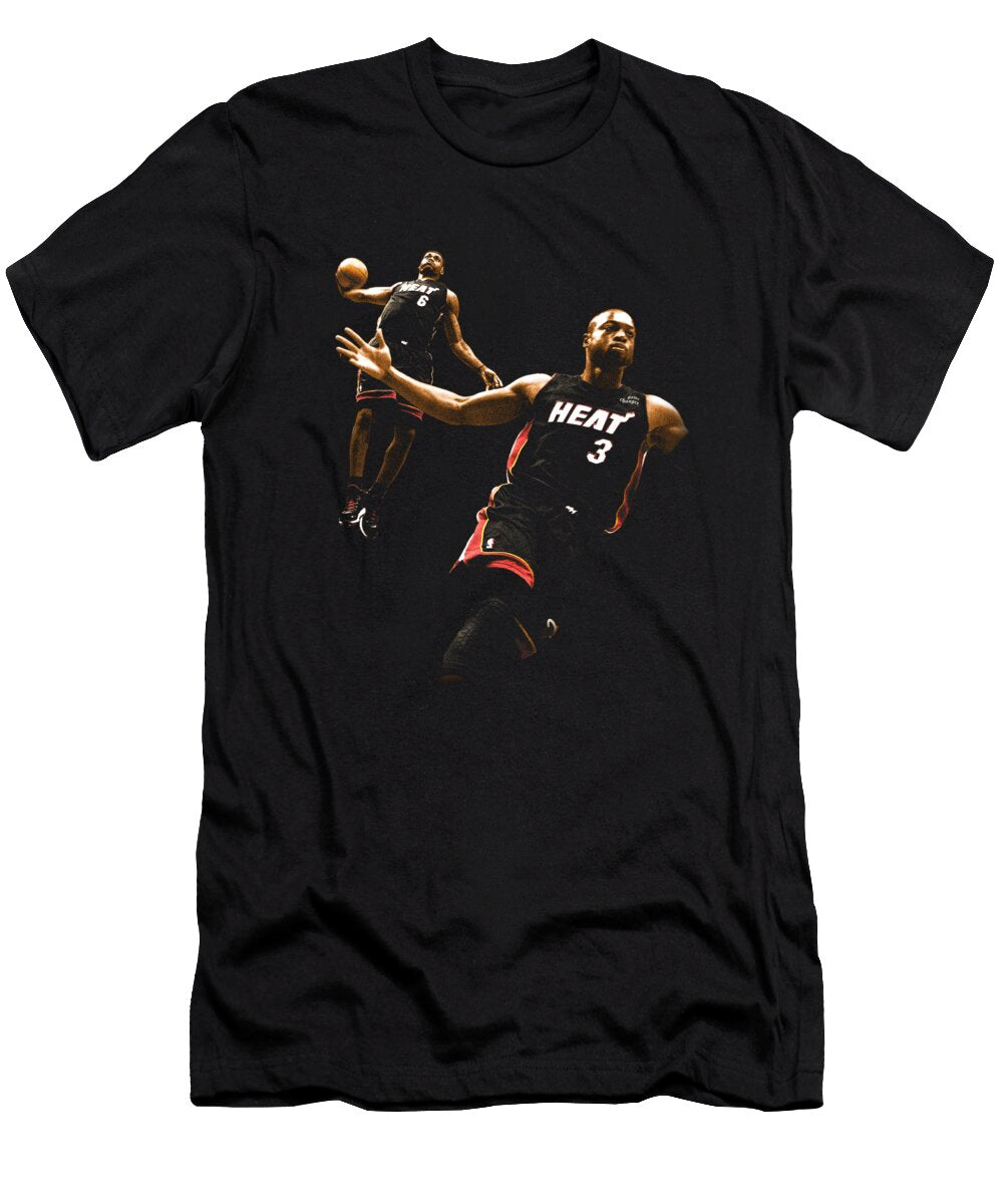 Dwyane Wade to Bron Ozlem Altin T-Shirt
