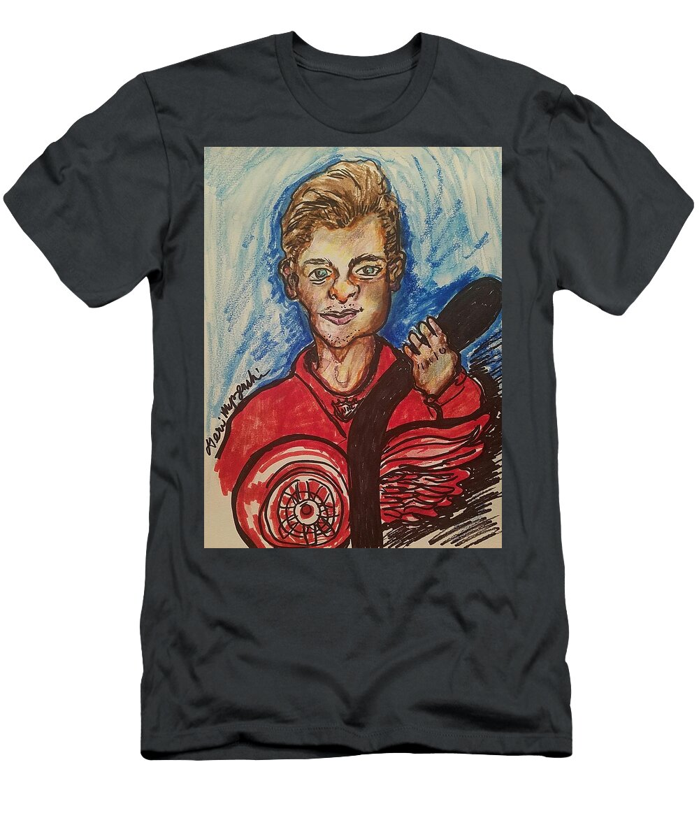 Dylan Larkin Geraldine Myszenski T-Shirt