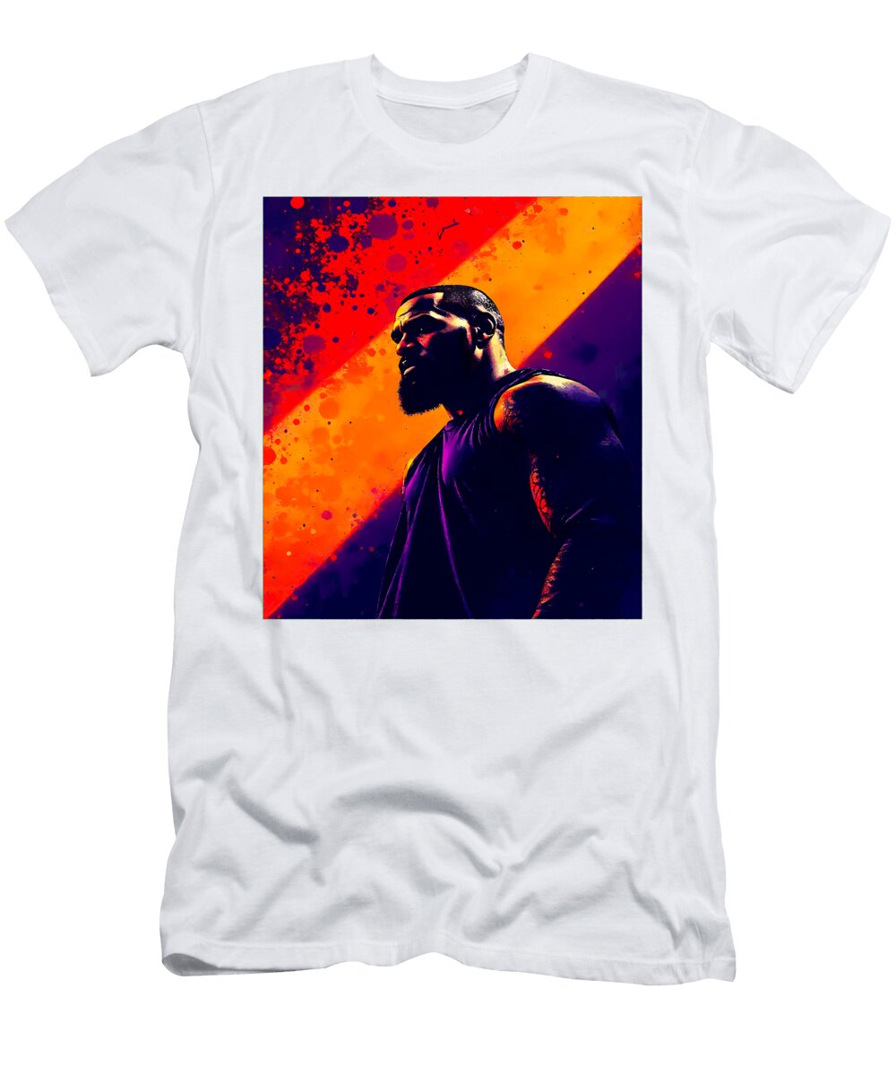 Dynamic Athlete Silhouette Kenvin Tran T-Shirt