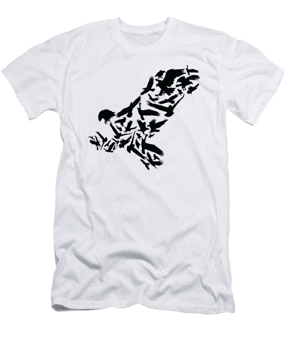 Eagle Bird of Prey Eagle Silhouette Toms Store T-Shirt