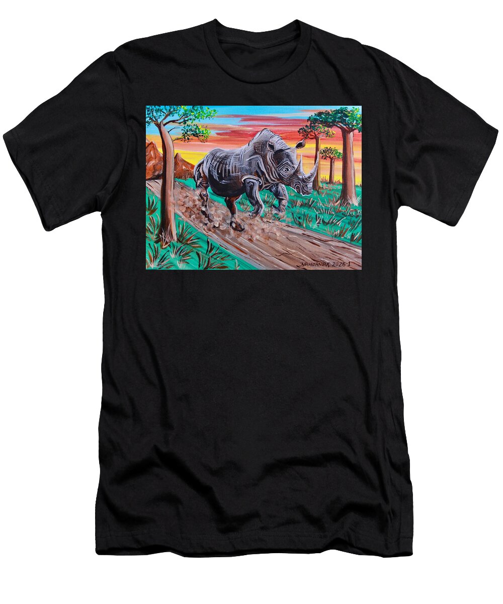Early Morning Workout Mike Nahorniak T-Shirt