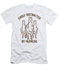 Easily Distracted By Alpacas Tenshirt T-Shirt