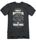 Easily Distracted By Tractors for Tractor Kids Farmer Tom Schiesswald T-Shirt