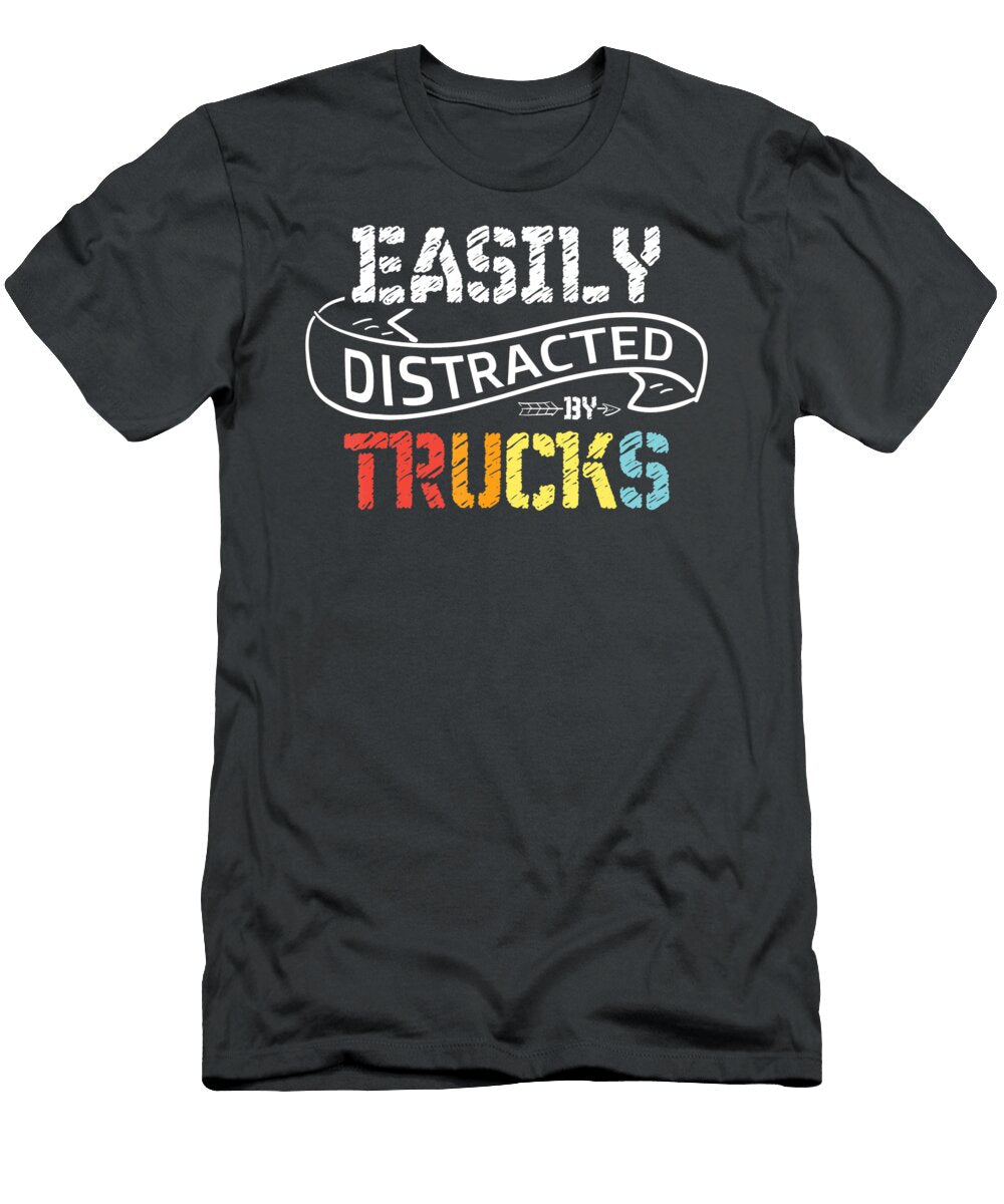 Easily Distracted By Trucks Anh Nguyen T-Shirt