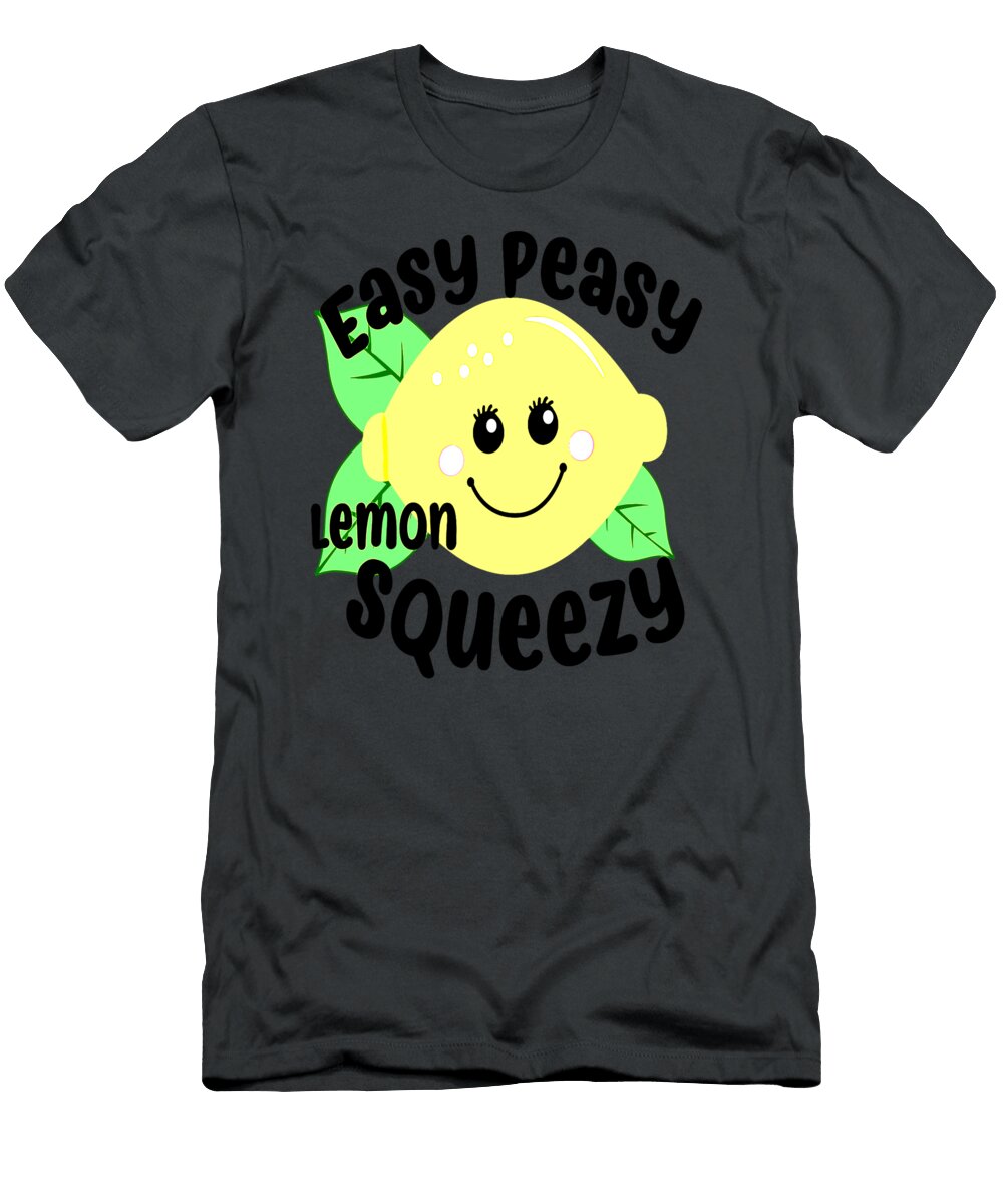 Easy Peasy Lemon Squeezy Fun Summertime Lemonade Lover Alexan Judy T-Shirt