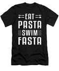 Eat Pasta Swim Fasta Swimming Swimmer Swim Funny Tshirtconcepts Marvin Poppe T-Shirt