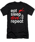 Eat Sleep Dive Repeat Dive Mooon T-Shirt