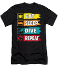 Eat Sleep Dive Repeat Honey Shop Art T-Shirt