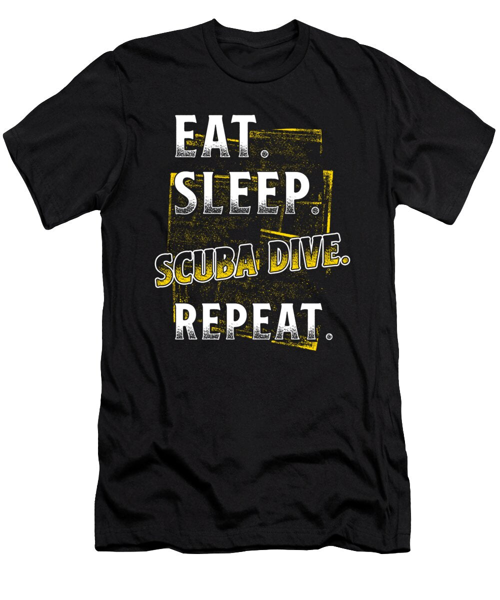 Eat Sleep Dive Repeat Manuel Schmucker T-Shirt