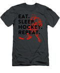 Eat Sleep Hockey Repeat M Fadly T-Shirt