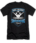 Eat Sleep Swimming Repeat Swimmers Water Sports Diving Swimming Pool Swim Gift Thomas Larch T-Shirt