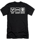 Eat Sleep Trucker By Designzz T-Shirt