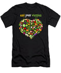 Eat Your Veggies Vegan Vegan Vegetables Moon T-Shirt