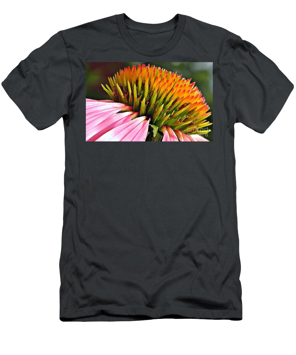 Echinacea in Watercolors Chris Berry T-Shirt