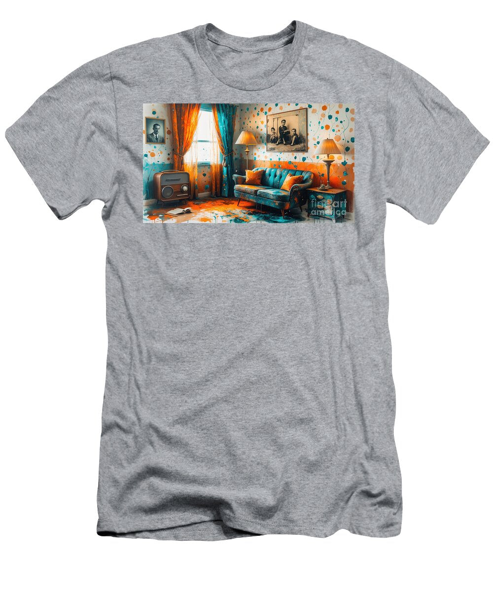 Echoes of Orange and Teal Gull G T-Shirt