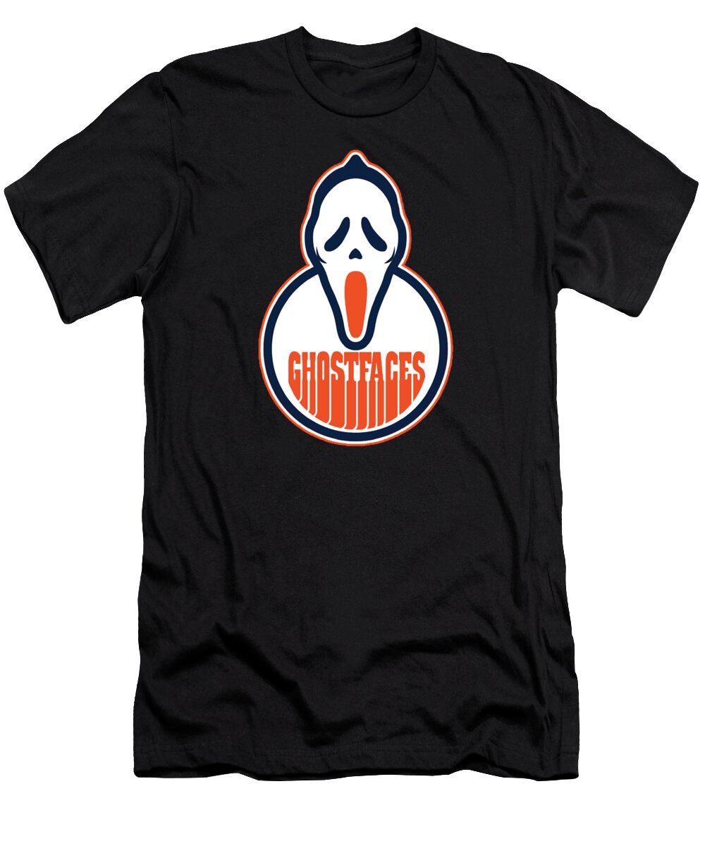 Edmonton Oilers Ghostface Huyen Vu T-Shirt