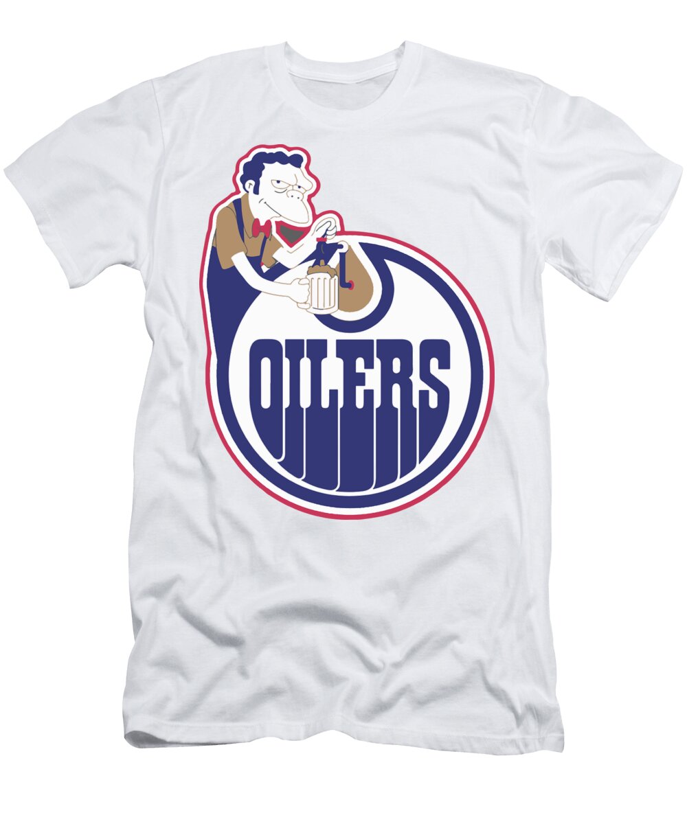 Edmonton Oilers the Simpsons Huyen Vu T-Shirt