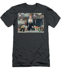 Edouard Manet a Bar At the Foliesbergre Luna Brush T-Shirt