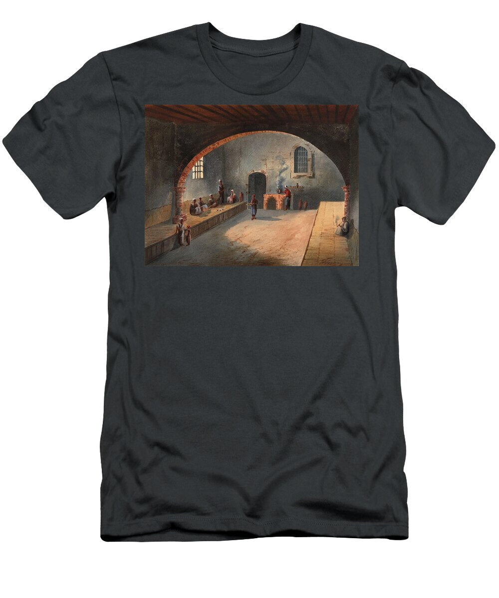 Eduardo Florez Ibanez the Algerian S Cafe Celestial Images T-Shirt