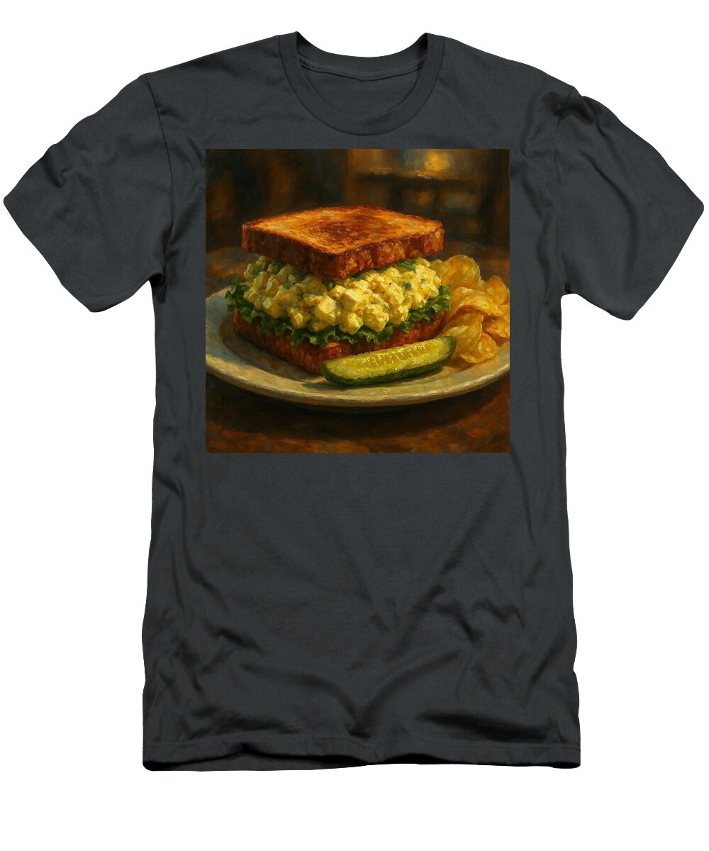 Egg Salad Sandwich Delight James Spears T-Shirt