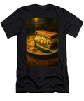 Egg Sandwich and Pickle Plate James Spears T-Shirt