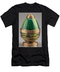 Elegant Glass Egg with Wire Design Cut Avocado Gilded Luna Farmer T-Shirt