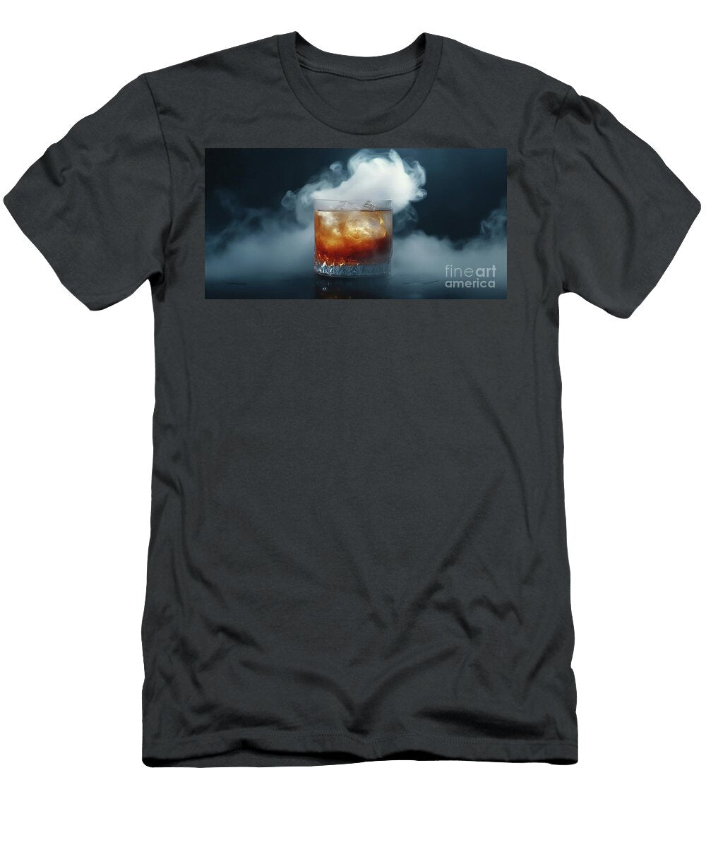 Elegant Whiskey with Smoke Effect Beautiful Things T-Shirt