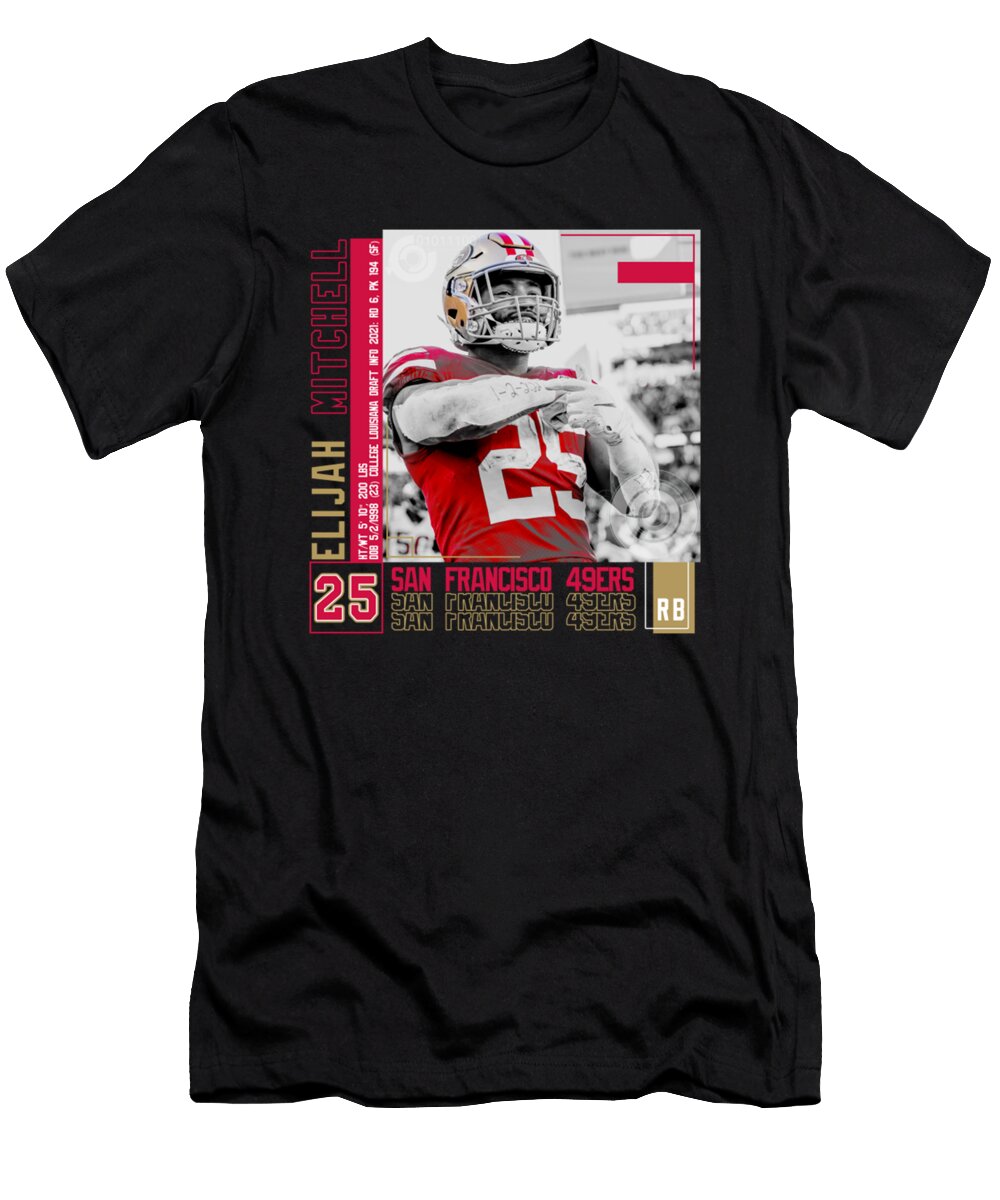 Elijah Mitchell Football Kelvin Kent T-Shirt