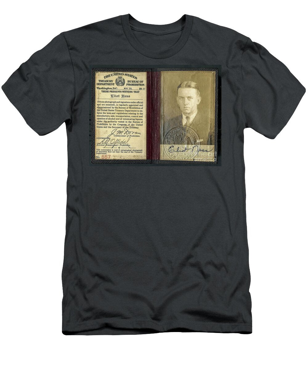 Eliot Ness Treasury Id Jon Neidert T-Shirt