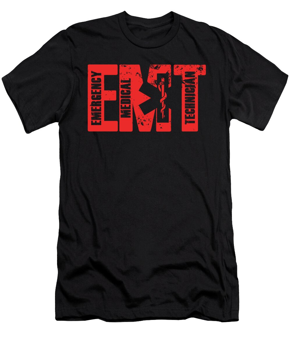 Emergency Meidical Technician Emt Ems Doctor Paramedic Nurse Gift Thomas Larch T-Shirt