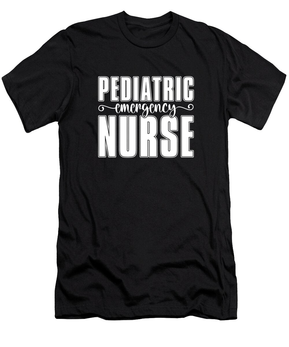 Emergency Nurse Caretaker Nursing Pediatric Emergency Nurse Crazy Squirrel T-Shirt