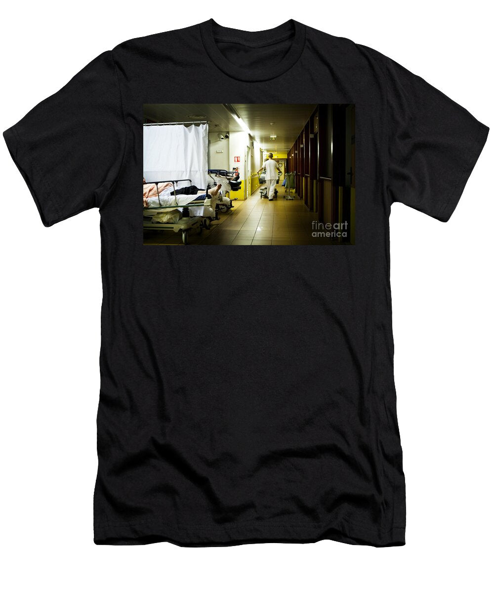 Emergency Room At Night Amlie Benoist T-Shirt