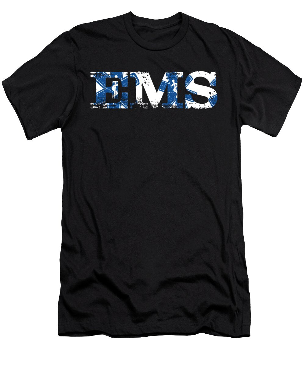 Ems Emt Doctor Paramedic Caduceus Medicine Ambulance Gift Thomas Larch T-Shirt