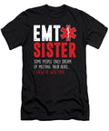 Emt Sister Ems Paramedic Caduceus Ambulance Doctor Gift Thomas Larch T-Shirt