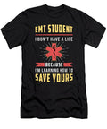Emt Student Paramedic Ambulance Ems Nurse Funny Tshirtconcepts Marvin Poppe T-Shirt