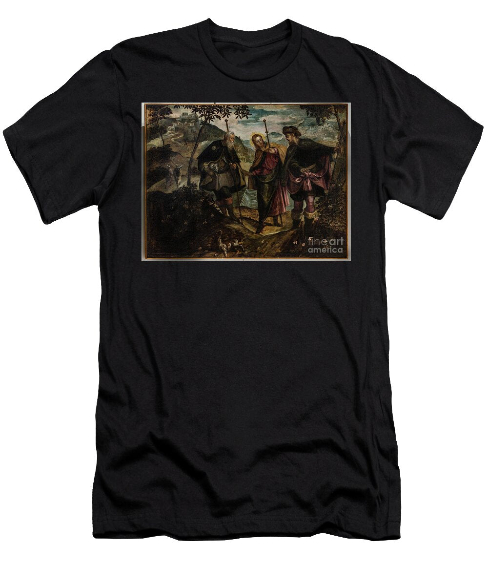 Encounter on the Road to Emmaus Domenico Robusti Tintoretto T-Shirt