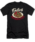 Endless Pastabilities Spaghetti Pasta Noodles Alessandra Roth T-Shirt