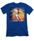 Energetic Impressionist Baseball Paintings Lourry Legarde T-Shirt