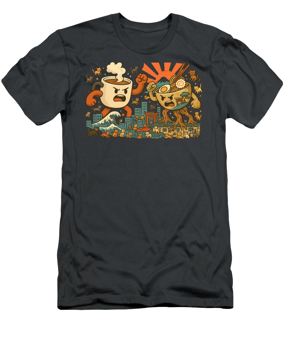 Epic Battle of Cup and Ramen Srdja Kot T-Shirt