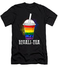 Equalitea Rainbow Flag Boba Bubble Milk Tea Gay Coami Tacti T-Shirt