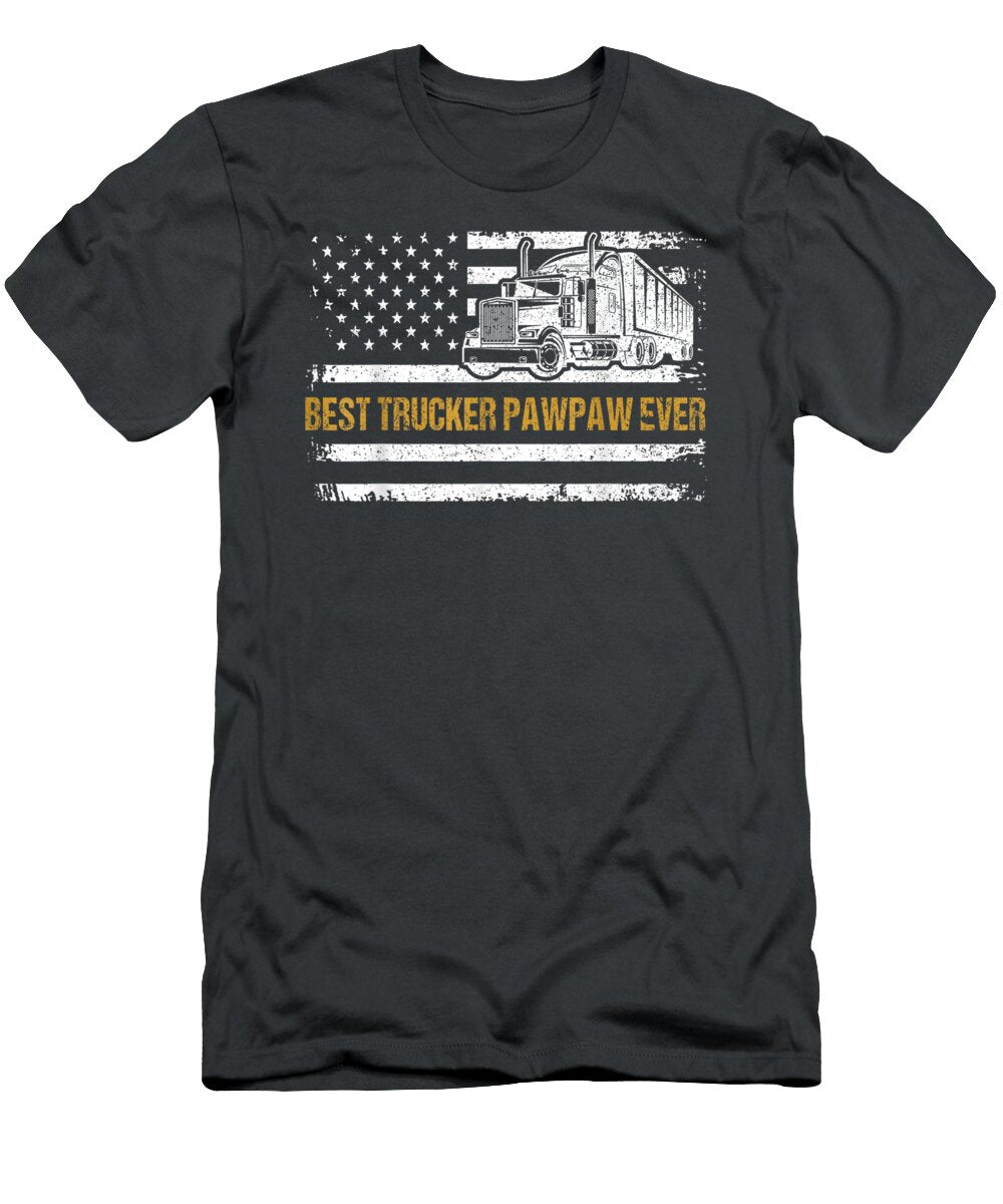 Er Pawpaw Ever American Flag Fathers Day Ravi Scotia T-Shirt