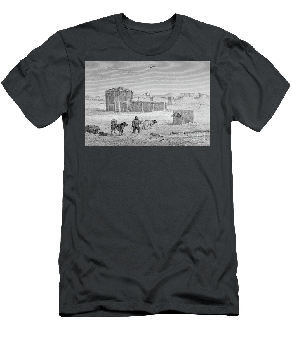 Eskimaux House Built of Ice Igloolik 1822 Captain George Francis Lyon T-Shirt