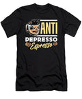 Espresso Anti Depresso Espresso Coffeeshop Latte Tshirtconcepts Marvin Poppe T-Shirt
