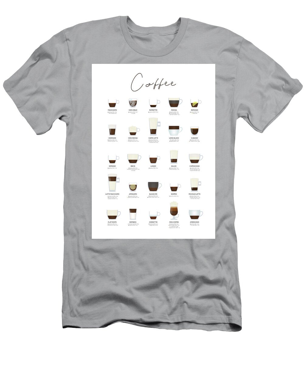 Espresso Coffee Guide Dennson Creative T-Shirt