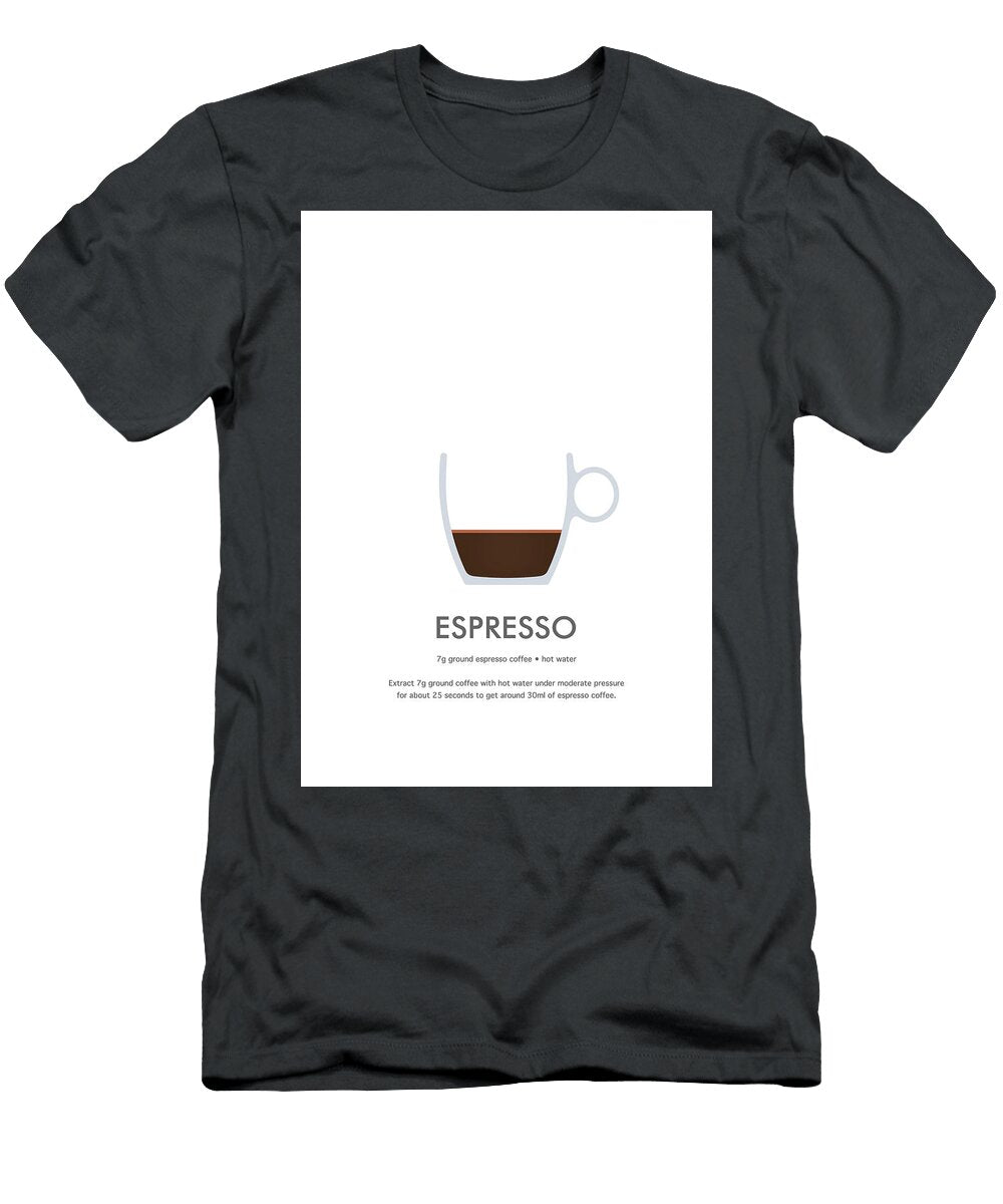 Espresso Coffee Illustration Dennson Creative T-Shirt
